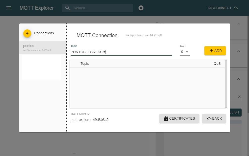 MQTT Explorer advanced configuration